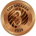 Top Speaker — #3 Bronze Award (2025)